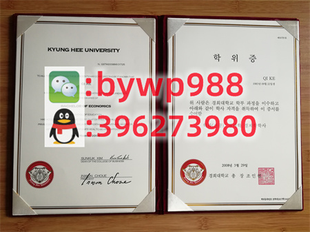 庆熙大学 Chung-Ang University 毕业证模版 成绩单样本